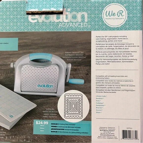 We R Memory Keepers Evolution Advanced die-cut & embossing machine - Picture 8 of 15